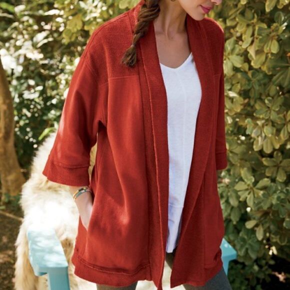 Soft Surroundings Open Cardigan Free Rain Size L/XL - Picture 1 of 3
